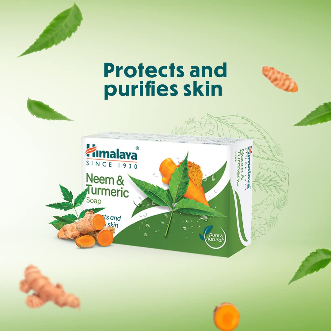 Himalaya Neem & Turmeric Soap Bar - 125gm