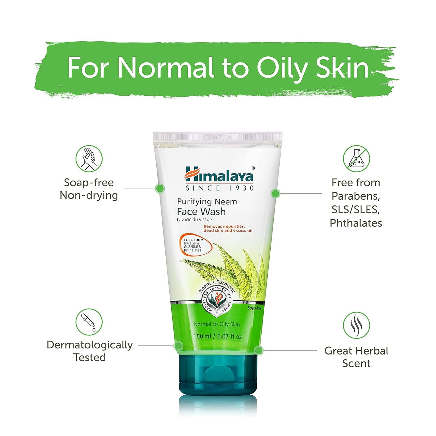 Himalaya Purifying Neem Face Wash - 100ml