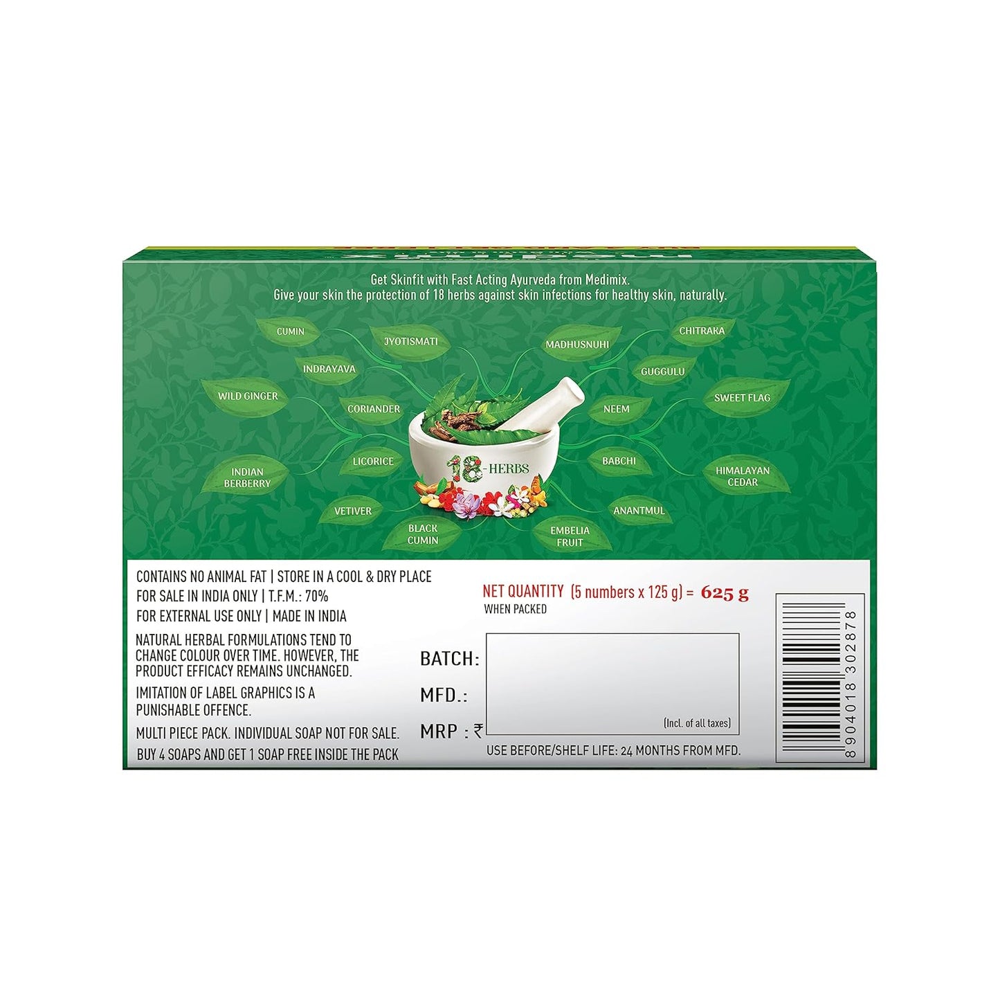 Medimix Ayurvedic Soap-125g