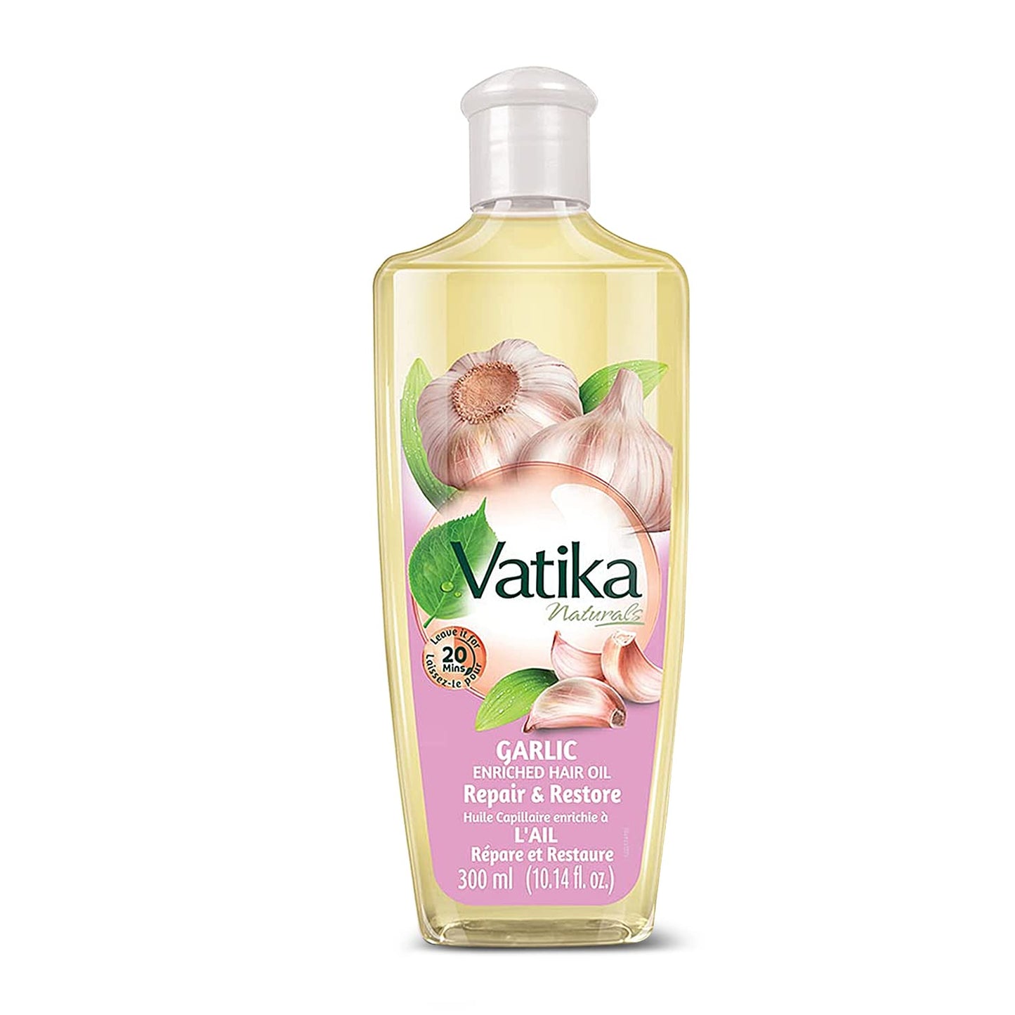 Vatika Naturals Garlic Enriched Hair Oil - 300ml