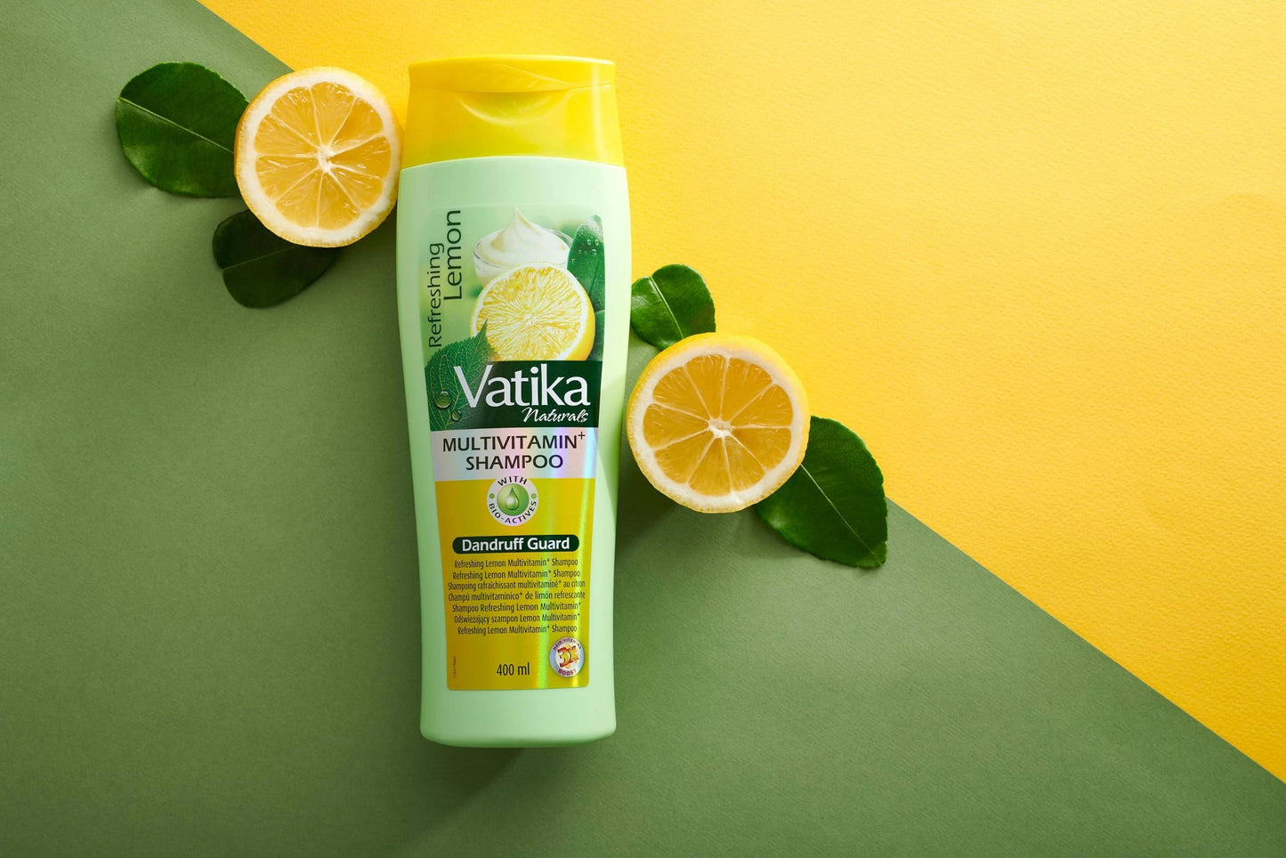 Vatika Naturals Refreshing Lemon MultiVitamin Shampoo