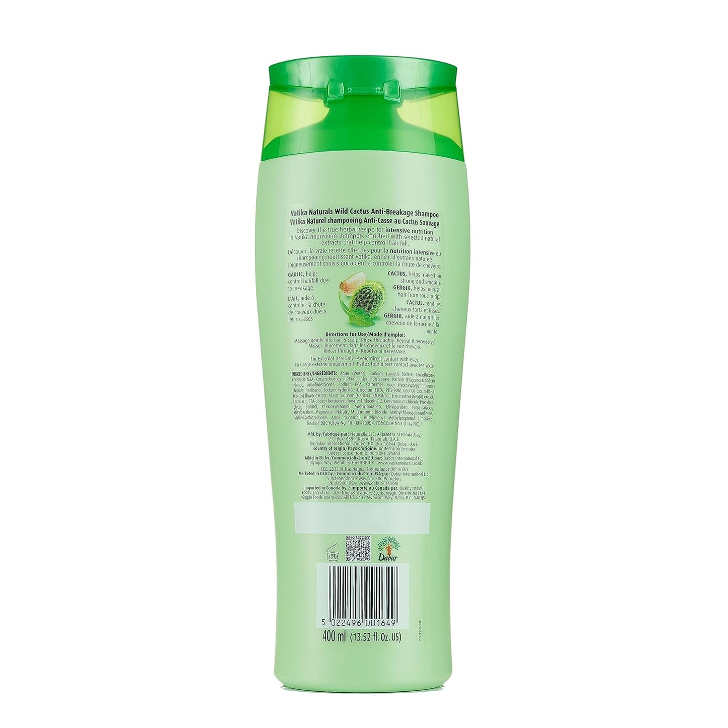 Vatika Naturals Anti Breakage Shampoo - Wild Cactus