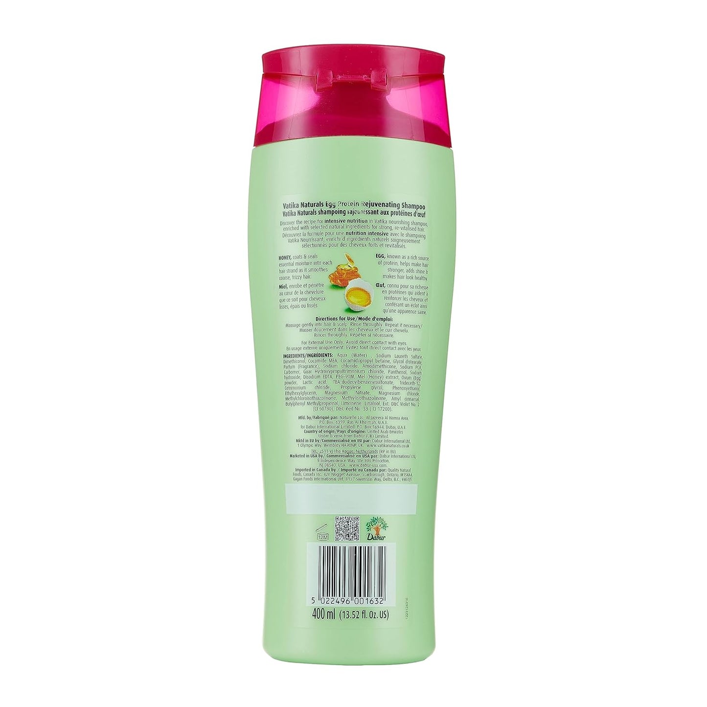 Vatika Naturals Rejuvenating Shampoo - Egg Protein