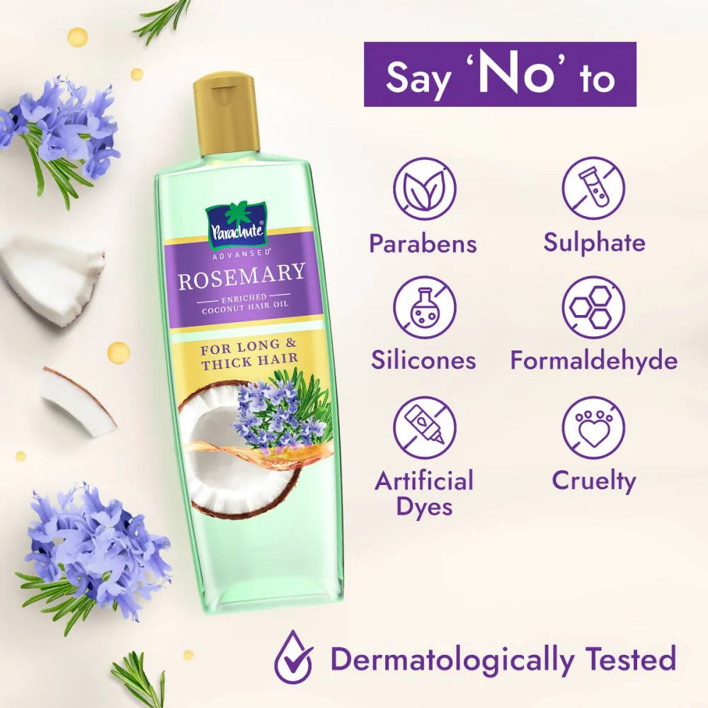 Parachute Rosemary enriched Coconut Hair Oil-200ml