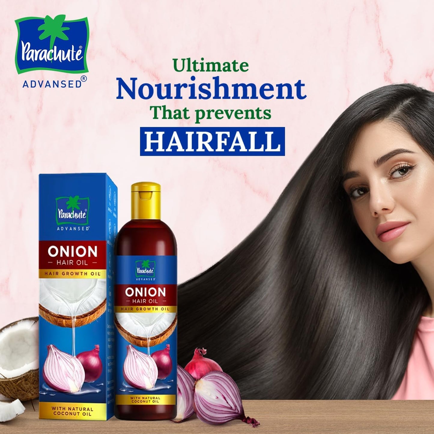 Parachute Onion Enriched Coconut Hair Oil